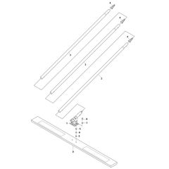 Husqvarna BV 20H Screed Assembly