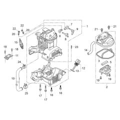 Crankcase Assembly for BV35A-P