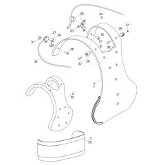 Harness Assembly for Wacker BV50A-P