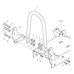 Protection Bow for Bomag BVP12/50