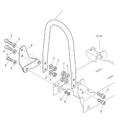 Protection Bow for Bomag BVP12/50