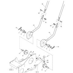 Steering Handle for Bomag BVP10/36