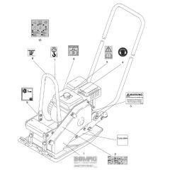 Decals for Bomag BVP10/36