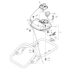 Fuel Tank for Bomag BVT65