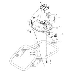 Fuel Tank Assembly for Bomag