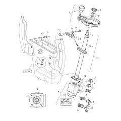 Steering Assembly for Bomag Roller