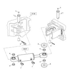 Steering Assembly for Bomag