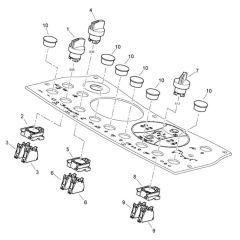 Instruments Assembly for Bomag