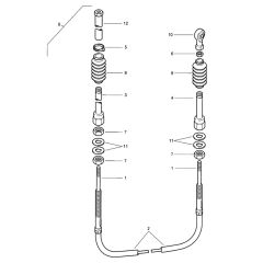 Travel Actuation Cable Assembly