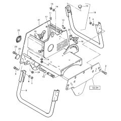 Frame Assembly for Bomag Roller