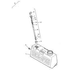 Water Tank Assembly for Bomag