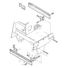 Scraper Assembly for Bomag BW 71 E