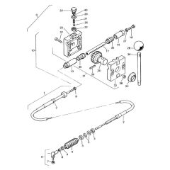 Throttle Cable Assembly for Bomag