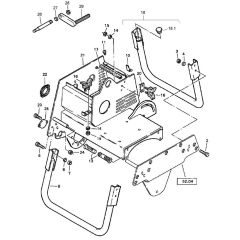 Frame Assembly for Bomag BW 71 E
