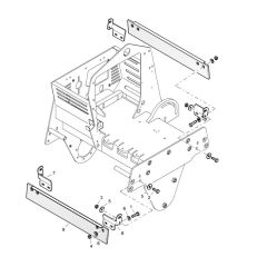 Scraper Assembly for Bomag BW 71 E