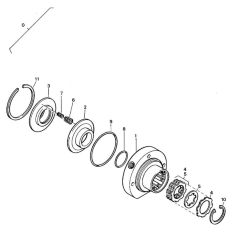 Brake Assembly for Bomag Roller