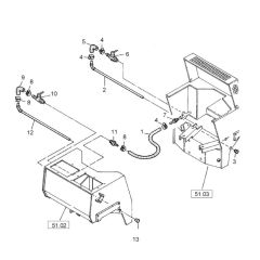 Sprinkler System for Bomag BW 75 AD-2
