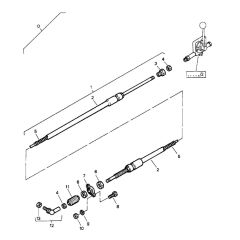 Throttle Cable for Bomag BW 75 E