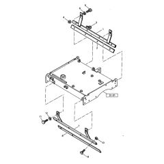 Scraper Assembly for Bomag BW 75 E