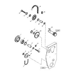 Drive Assembly for Bomag BW 75 E