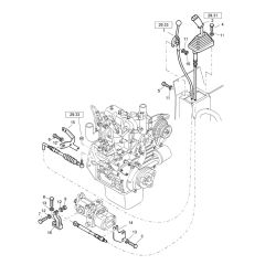 Actuation Assembly for Bomag Roller