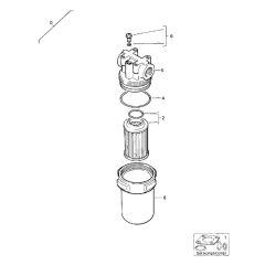 Hydraulic Oil Filter for Bomag BW80