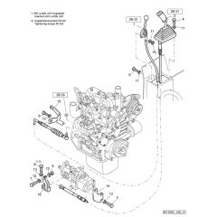 Actuation Assembly for Bomag BW80