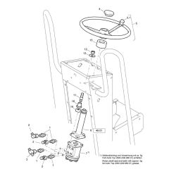 Steering Assembly for Bomag BW80