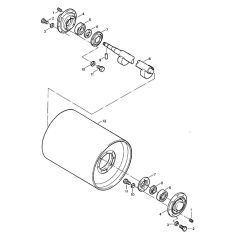 Bomag BW 90 S Drum Assembly