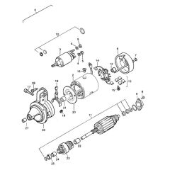 Starter Assembly for Bomag BW 90 S