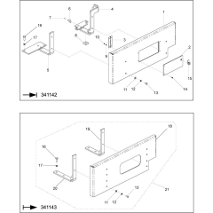 Engine Side Panel for Belle TDX 650