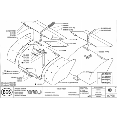 Rotary Hoe Hood Assembly