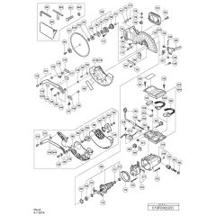 Main Assembly for Hikoki C10FCH2