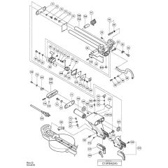 Handle Assembly for Hikoki C10FSH
