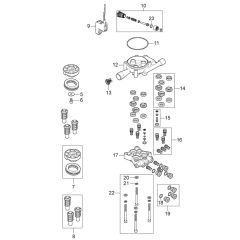 Motor Pump Assembly for Nilfisk