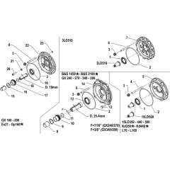 Engine Flange for Camon C13