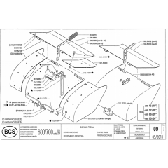 Rotary Hoe Hood Assembly