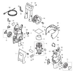 Nilfisk C 135.1-8I PAD Assembly