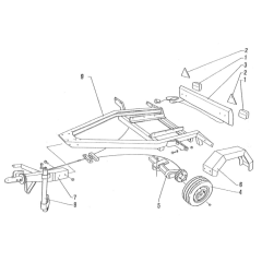 Trailer & Wheel Assembly