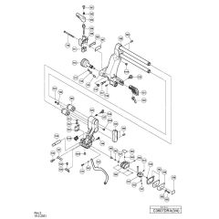 Slide Bar Assembly for Hikoki Saw