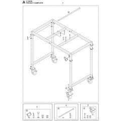 Carriage Assembly for Husqvarna
