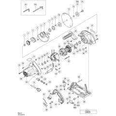 Hikoki C6SS Circular Saw Assembly
