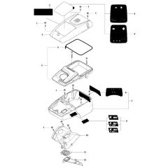 Cylinder Cover for Husqvarna K760