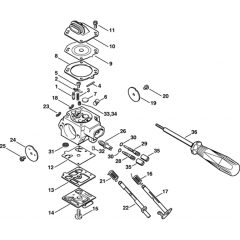 Carburetor for Stihl Chainsaws