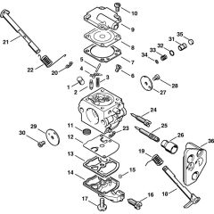 Carburetor C1Q-S126 for Stihl