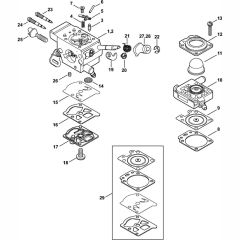 Carburetor Assembly for Stihl