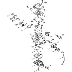 Carburettor Assembly for MS201T