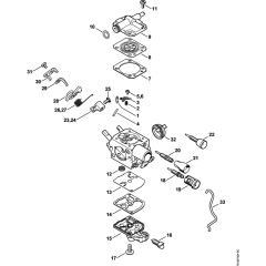 Carburetor Assembly for Stihl