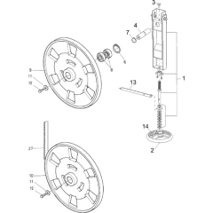 Belt Tensioning Assembly