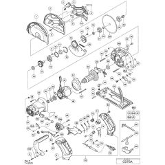 Main Assembly for Hikoki CD7SA